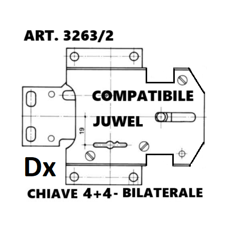 Art.3263-2 compatibile Juwel (DX)