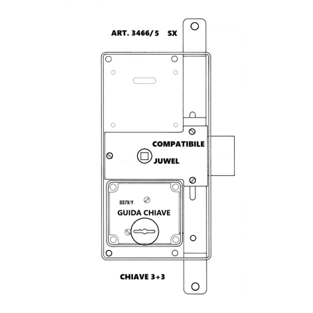 Art.3466-5 compatibile Juwel (SX)