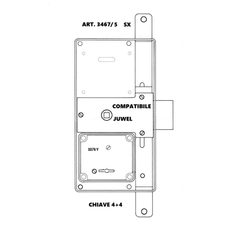 Art.3467-5 compatibile Juwel (SX)